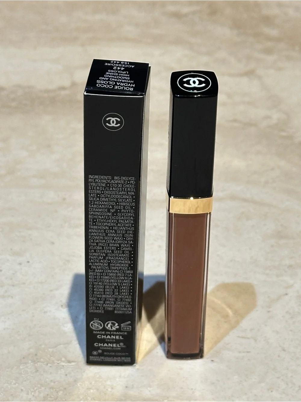 CHANEL Rouge Coco Hydra Gloss Lipgloss - 442 ACCESSOIRE